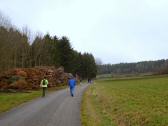  Blick auf die Wanderstrecke 