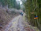  Blick auf die Wanderstrecke 