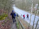  Wanderroute bergab nach Hardegg 