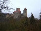  Blick zur Burg Hardegg 