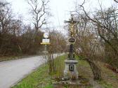 schnes Kreuz an der Landbachbrcke bei der Waldstrae