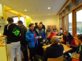 Marathonis im Nationalpark-Cafe-Restaurant Thayatal - Ziel