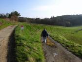  Blick auf die Wanderstrecke 