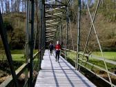  Marathonis auf dem Graf-Hoyos-Steg 