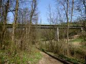 nochmals der Blick zur groen Taffabrcke der Waldviertler Strae (B2)