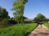 Wanderroute entlang der Ybbs bei der Brcke der L97