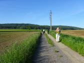  Blick auf die Wanderstrecke 