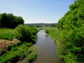  Blick auf die Perschling flussaufwrts 