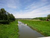 Blick auf die Perschling flussabwrts und weiter nach Kapelln