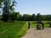  Blick auf die Wanderstrecke in der Nhe der Halle 