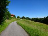  Wanderstrecke bei den Gehften Holzwies 