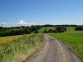  Wanderstrecke auf der Hochebene 