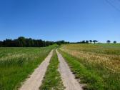  Wanderstrecke auf der Hochebene 