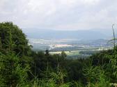 nochmals der schne Fernblick zum Benediktinerkloster Stift Melk 