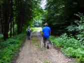  Wanderroute auf dem Weitwanderweg 05 nach Gro Weichselbach 