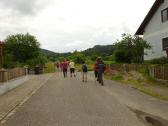 Wanderstrecke am Ortsende von Gro Weichselbach 