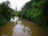  Blick von der Brcke auf die Mank 