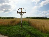  Blick zum Hohenrain-Kreuz in der Riede Hohenrain 