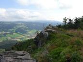 herrlicher Fernblick nach Laimbach und ins Waldviertel 