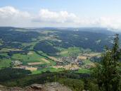  herrlicher Fernblick nach Laimbach am Ostrong 