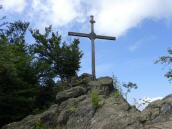 das schne Gipfelkreuz auf dem "Kleinen Peilstein" 1024 m 