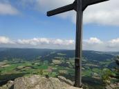  nochmals der herrliche Fernblick vom Gipfelkreuz 