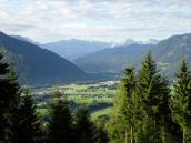  schner Fernblick ber Scharnstein ins Almtal 