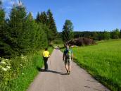  Blick auf die Wanderstrecke 