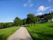  Blick auf die Wanderstrecke bei Oberdrrau 