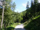  Blick auf die Wanderstrecke 