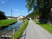 Wanderroute entlang des Werkskanal zum Sensenhammer