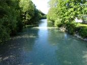  Blick auf die Alm flussabwrts 