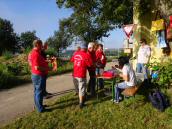  Wanderer bei der 2. K+L bei Pfaffenberg 