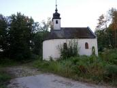 Blick zur ehemaligen Ortskapelle der ausgesiedelten Ortschaft Wurmbach