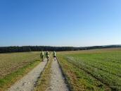  Blick auf die Wanderstrecke 