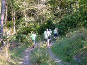  Blick auf die Wanderstrecke 