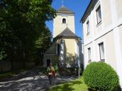 Marathonis bei der Kath. Pfarrkirche hll. Petrus und Paulus in Kirchberg an der Wild