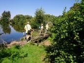  Wanderroute entlang des Schlossteichs 