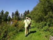  Wanderroute entlang des Schlossteichs 