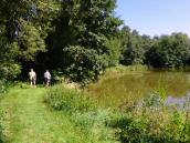  Wanderstrecke beim kleinen Teich 