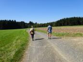  Blick auf die Wanderstrecke 