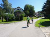  Wanderroute am Ortsende von Scheideldorf 