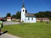  Blick zur Ortskapelle Thaua 