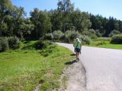  Blick auf die Wanderstrecke 