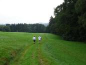  Blick auf die 20 km Wanderstrecke 