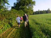  Marathonis auf der Wanderroute zur 2. K+L 