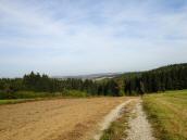  Blick auf die Wanderstrecke 