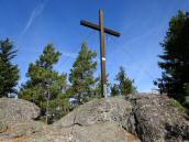  das Gipfelkreuz auf dem "Hoher Stein" 