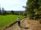  Blick auf die Wanderstrecke 