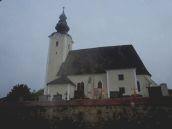  Blick zur Kath. Pfarrkirche hl. Stephan in Biberbach 